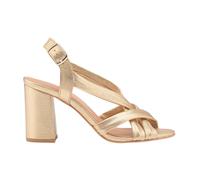 Cosmoparis - Viko High Heel Sandal - Femme - Chaussures - Jaune - Taille: 40 EU