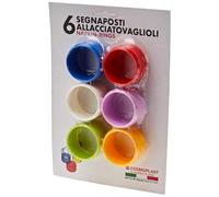 Cosmoplast Porte-serviettes en plastique – Lot de 6