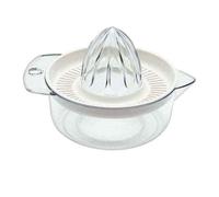 PRESSE-PAMPLEMOUSSES - ORANGES - PLASTIQUE - BAC TRANSPARENT ET DESSUS COULEUR - CONTENANCE 0,450 L - DIAMETRE 13 CM - HAUTEUR 11...