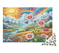 Cosmos bipenné Puzzle 1000 Pièces Educa Jouet en Bois Divertissement Créatif De l'art De La Décoration Fleur Multicolore Fleur colorée Jeu Éducatif Challenge Toy pour Adultes Et Enfants À Part