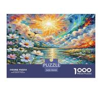 Cosmos bipinnatus Jigsaw Puzzle 1000 Pièce Adapter Les Adultes Ou Les Familles Ensemble Jeu De Puzzle Cadeaux pour Adultes 100% Carton Recyclé Décoration De Maison 70x50cm/1000pcs