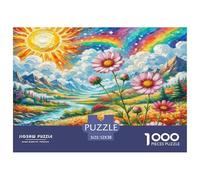 Cosmos bipinnatus Jigsaw Puzzles 1000 Pièces Adapter Les Adultes Ou Les Familles Ensemble Jeu De Puzzle Cadeaux pour Adultes 100% Carton Recyclé Décoration De Maison 52x38cm/1000pcs