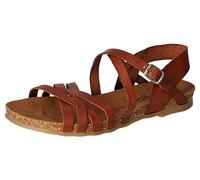 Cosmos Comfort Femme 6106 à 807 Sandale Plate, Marron, 37 EU