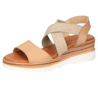 Cosmos Comfort Femme 6280-804 Sandale cale, Beige, 38 EU