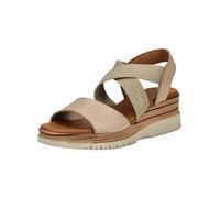Cosmos Comfort Femme 6280-804 Sandale cale, Beige, 38 EU