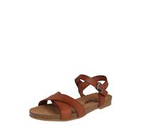 Cosmos Comfort Femme 6106-802 Sandale Plate, Kastanie, 39 EU