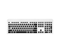 Cosmos Coque de protection en silicone pour clavier sans fil Logitech MK520 et MK520r Noir
