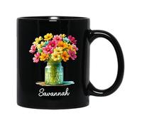 Cosmos De Soufre Mug Céramique Tasse À Thé Durable Tasse À Café Cadeau Mignon Pour Bureau Pâques Collègue 330ml
