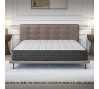 COSMOS - Equinox - Matelas 150x200-21 cm | Accueil Blue Latex + Mousse à mémoire de Forme - Soutien Équilibré - Respirant - Durable - 7 Zones - Réversible