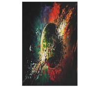 Cosmos étoilé Huile Expressive Puzzles 1000 Pièces Adultes, Puzzle en Bois Jeux D'adresse pour Toute La Famille,Jeu De Team Building,Cadeau pour Les Amis Ou Les Amants, (78×53cm)