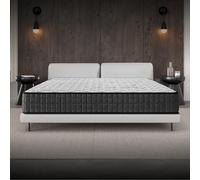 Cosmos - Matelas Gamma 140x190 - Épais 26 cm - Hybride - Noyau Ressorts Ensachés + Mousse Haute Densité - Accueil Blue Latex - Soutien Mi-Ferme - Couchage Indépendant - Réversible - Fabriqué en Europe