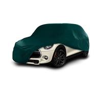 Cosmos - Housse de Voiture d'intérieur compatible avec les principales Voitures Citadines, Tissu Élastique, Respirant et Anti-Poussière, Doublure Douce, Ajustement Serré, Green