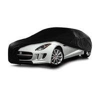 Cosmos - Housse de Voiture d'intérieur compatible avec les principaux Modèles Coupés, Tissu Élastique, Respirant et Anti-Poussière, Doublure Douce, Ajustement Serré, Black