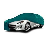 Cosmos - Housse de Voiture d'intérieur compatible avec les principaux Modèles Coupés, Tissu Élastique, Respirant et Anti-Poussière, Doublure Douce, Ajustement Serré, Green