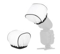 Cosmos Lot de 2 diffuseurs de flash Speedlite souples pour flash compatible avec la plupart des appareils photo reflex numériques