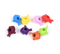 Cosmos Lot de 8 couleurs assorties en forme de poisson à vin Boisson marqueurs et charm balises pour verres sans pied, chopes à bière et plus (Poisson)