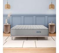 COSMOS - Matelas 140x190 cm - Alpha - Épais 30 cm - Mousse à mémoire de Forme et Blue Latex - Confort Ferme - 7 Zones - Réversible - Hypoallergénique - Durable - Couchage Indépendant - Respirant