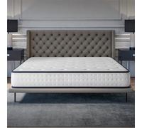 COSMOS Matelas 140x190 Mémoire de Forme + Blue Latex, 21 cm d'épaisseur, Confort Mi-Ferme, 7 Zones, Réversible, Hypoallergénique,Soutien Équilibré, Usage Quotidien, Fabrication UE - Upsilon