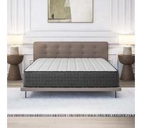 COSMOS - Matelas Equinox 140x190-26 cm - Hybride - Ressorts Ensachés + Mousse à Mémoire de Forme + Blue Latex - Soutien Mi-Ferme - Couchage Indépendant - Réversible - 7 Zones - Fabriqué en Europe
