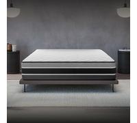 COSMOS - Matelas Felis Hybride 180x200-30 cm - Ressorts Ensachés + Mousse mémoire - Accueil Blue Latex - Soutien Mi-Ferme - 7 Zones - Couchage Indépendant - Réversible - Durable - Fabriqué en Europe