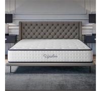COSMOS - Matelas Upsilon 160x200-24 cm - Hybride - Ressorts Ensachés - Accueil Mousse à mémoire + Blue Latex - Confort Mi-Ferme - 7 Zones - Réversible - Sommeil Isolé - Fabriqué en Europe