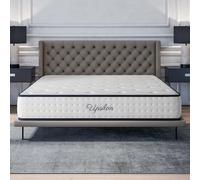 COSMOS - Matelas Upsilon 120x190-24 cm - Accueil Mousse à mémoire de Forme + Blue Latex - Confort Mi-Ferme - 7 Zones - Réversible - Hypoallergénique - Durable - Sommeil Isolé - Fabriqué en Europe