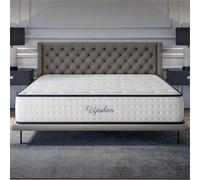 COSMOS - Matelas Upsilon 120x190-30 cm - Accueil Mousse à mémoire de Forme + Blue Latex - Confort Ferme - 7 Zones - Réversible - Hypoallergénique - Durable - Sommeil Isolé - Fabriqué en Europe