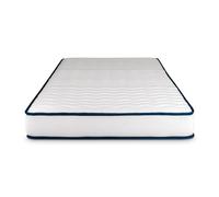 COSMOS - Matelas Upsilon Promo 90x200 - Accueil Mousse à mémoire de Forme + Blue Latex - Confort Équilibré - 7 Zones - Réversible - Hypoallergénique - Durable - Fabriqué en Europe