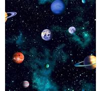 Cosmos Papier Peint - Charbon - Arthouse 668100 - Extérieur Espace Planètes