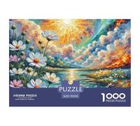 CosmosBipinnat- Puzzle The Art of Colour : Peinture de Paysage- 1000 Pièces, Série Pleine De Couleurs, Pièces Parfaitement Assorties, pour Adultes Et Enfants À Partir De 12 Ans 70x50cm/1000pcs