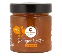 Cosmoveda - Chutney au gingembre et au citron vert- 225g