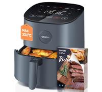 Cosori Air Fryer 4,7L, 9 Programmes, 85% de Graisse en Moins | Cuisson Rapide 75-230 °C, 130+Recettes livres et Lignes, Silencieux, Compatible Lave-vaisselle, Ultra Compact