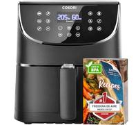 COSORI Air Fryer 5,5L avec 13 Fonctions, Friteuse sans Huile 1700W, Friteuse à Air Chaud avec 100 Recettes , et aussi Faites Cuire, Frire, Rôtir et Griller tous vos Aliments, Noir, CP158-AF