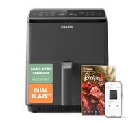 Cosori Air Fryer 6,4L, Dual Blaze, Cuisson par le Haut et le Bas, 11-EN-1 | Cuisson Homogène et Rapid, Grande Capacité pour Repas Famille, Wifi Connexion, avec Livre de Recettes 30+ Recettes