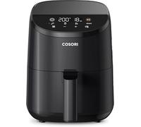 COSORI Air Fryer 70-205℃ 4-en-1 Friteuse Sans Huile 2L,Idéal Pour Les Collations,Faciles à Croustillants,97% d'Huile en Moins,30+Recettes en Ligne,1-2 Personnes,Noir