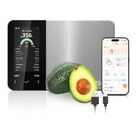 Cosori Balance de cuisine intelligente, application gratuite avec vaste base de données alimentaires britannique, échelle de comptage des calories de qualité supérieure, affichage couleur claire