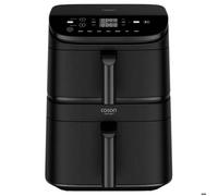 COSORI Friteuse à air chaud Turbo Tower Air CAF-DC121-ADER Double 10,8 L Noir