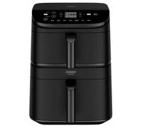 COSORI Friteuse à air chaud Turbo Tower Air CAF-DC121-ADER Double 10,8 L Noir