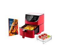 Cosori Friteuse sans Huile à Air Chaude 5,5L, avec 11 Programmes, Fonction de Maintien au Chaud & Préchauffage- Rouge
