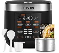 COSORI Multicuiseur CORCR501N 5 L – 17 programmes – Jusqu'à 120°C – 970 W – Noir