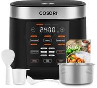 COSORI Multicuiseur CORCR501N 5 L – 17 programmes – Jusqu'à 120°C – 970 W – Noir