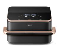 Cosori DualBlaze TwinFry Chef Edition 10L double cuve 2800W 35-240°C Sync & Match VeSync gris foncé/rose gold