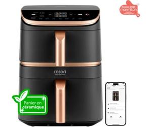 Cosori - Friteuse Sans Huile Kosp0040eun Turbo Tower Pro Smart, 10,8 L, Panier Céramique
