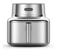 COSORI ICONIC Airfryer, 96% acier inoxydable, revêtement céramique sans PFAS ni BPA, Air fryer 7-en-1, jusqu’à 61% d’économie d’énergie, 50+ recettes, compatible lave-vaisselle, capacité 6,2 L