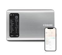 Cosori Smart Kitchen Balance alimentaire avec application gratuite avec base de données alimentaires britannique de 1,9 million - Balance nutritionnelle avec suivi de 19 nutriments - Comptage des