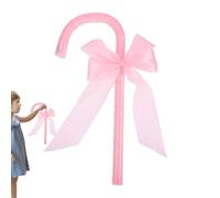 Cosplay Cane Prop - Accrocheur, Halloween Walking Cane Prop Stick, Performance Stage Performance Staff PR-OP | Restez Avec Bowknot Walking Ca-ne Pour Hallowen, Les Fêtes, Les Mascarades Et Autres Évén