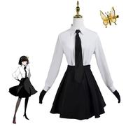 Cosplay Costume Bungou Stray Dogs Cosplay Tenue Anime Costume Halloween Party Carnival Costumes Pour Les Hommes Adultes Femme(Size:L,Color:akiko yosano)