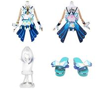 Cosplay Costume For Mualani Genshin,Women Men Uniform With Accessories,Cosplay Replica Prop Wig Shoes Full Set, Halloween Carnival Party Suit