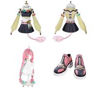 Cosplay Costume For Varesaa Genshin,Women Men Uniform With Accessories,Cosplay Replica Prop Wig Shoes Full Set, Halloween Carnival Party Suit