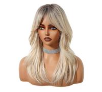 Cosplay Costume Halloween Wigs, Curly Natural Fashion Belle perruque - Perruques blondes ondulées naturelles,COSPLAY COSPLAY Cheveux synthétiques pour femmes petite amie Mère femme mariages